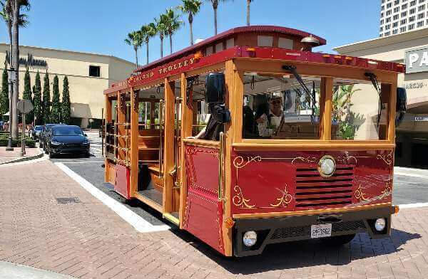 Fashion Island Accident Lawyer Trolly Car Example